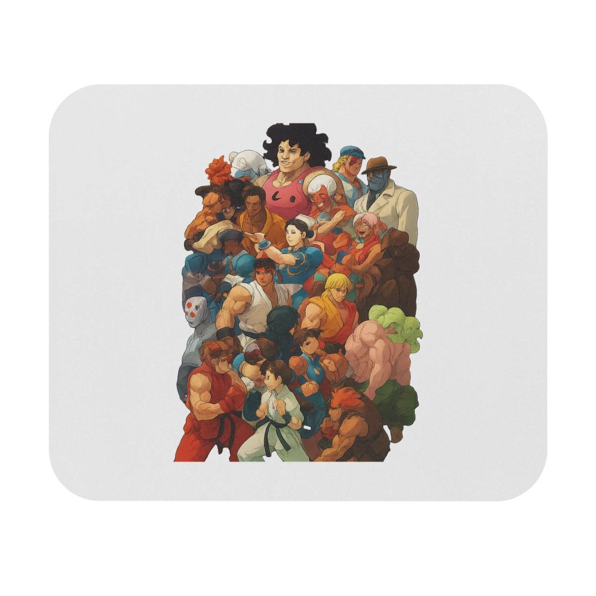 Street Fighter 3 Third Strike Roster Gaming Desk Accessories
