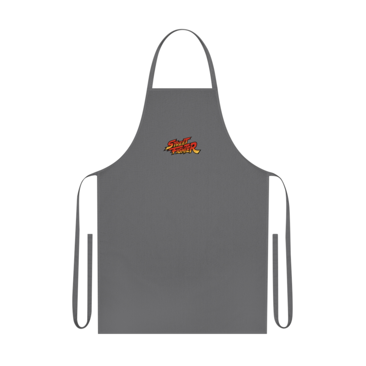 Street Fighter Logo Retro Gaming Apron - alternate angle 5, merchandise