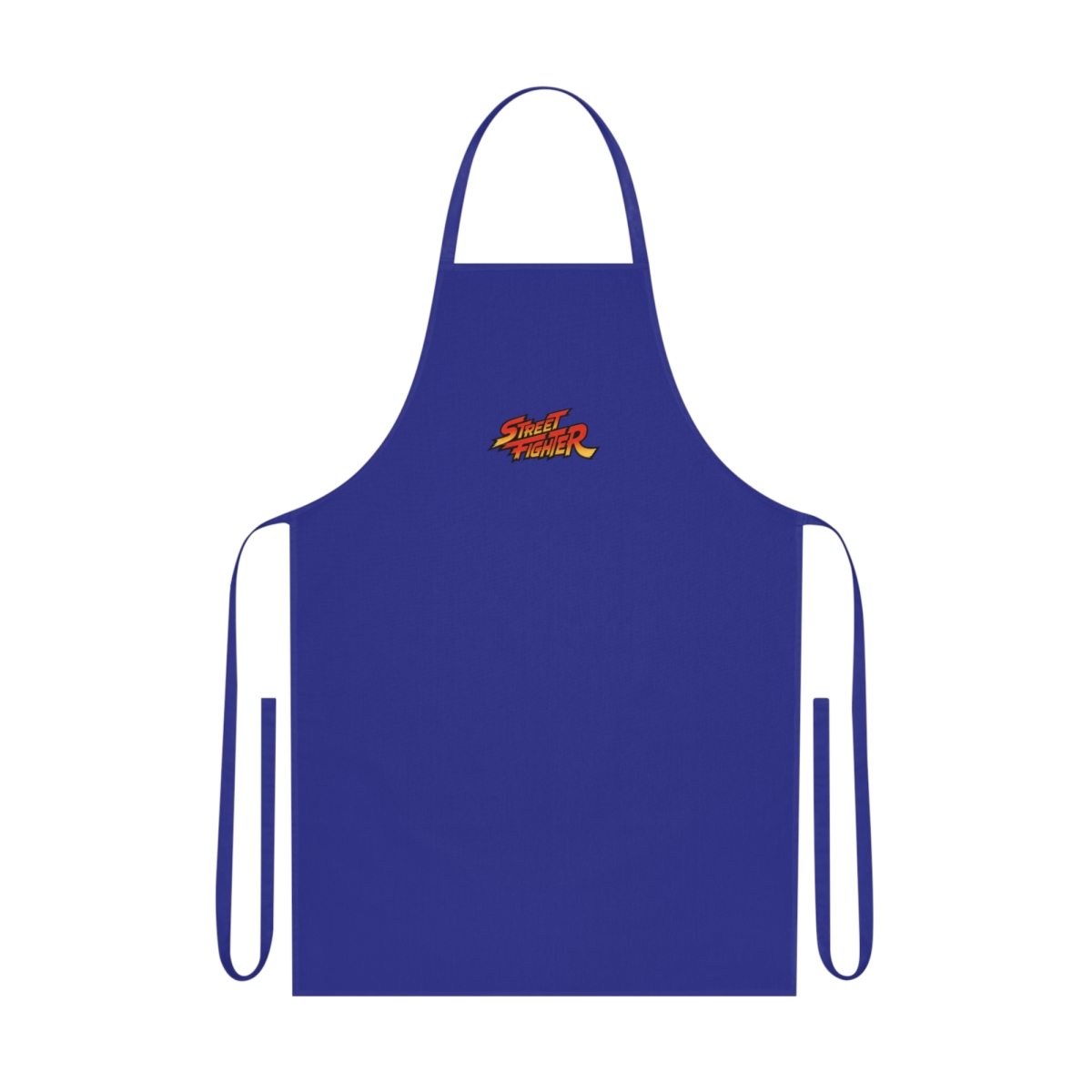 Street Fighter Logo Retro Gaming Apron - alternate angle 3, merchandise