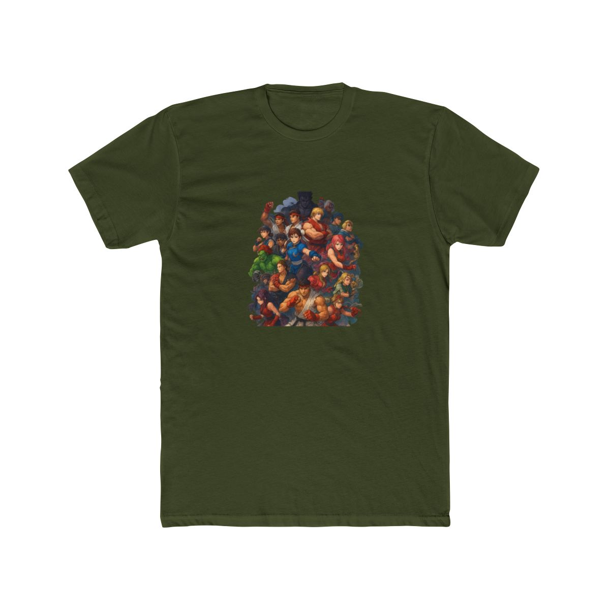Street Fighter III 3rd Strike Cast T Shirt - alternate angle 4, merchandise