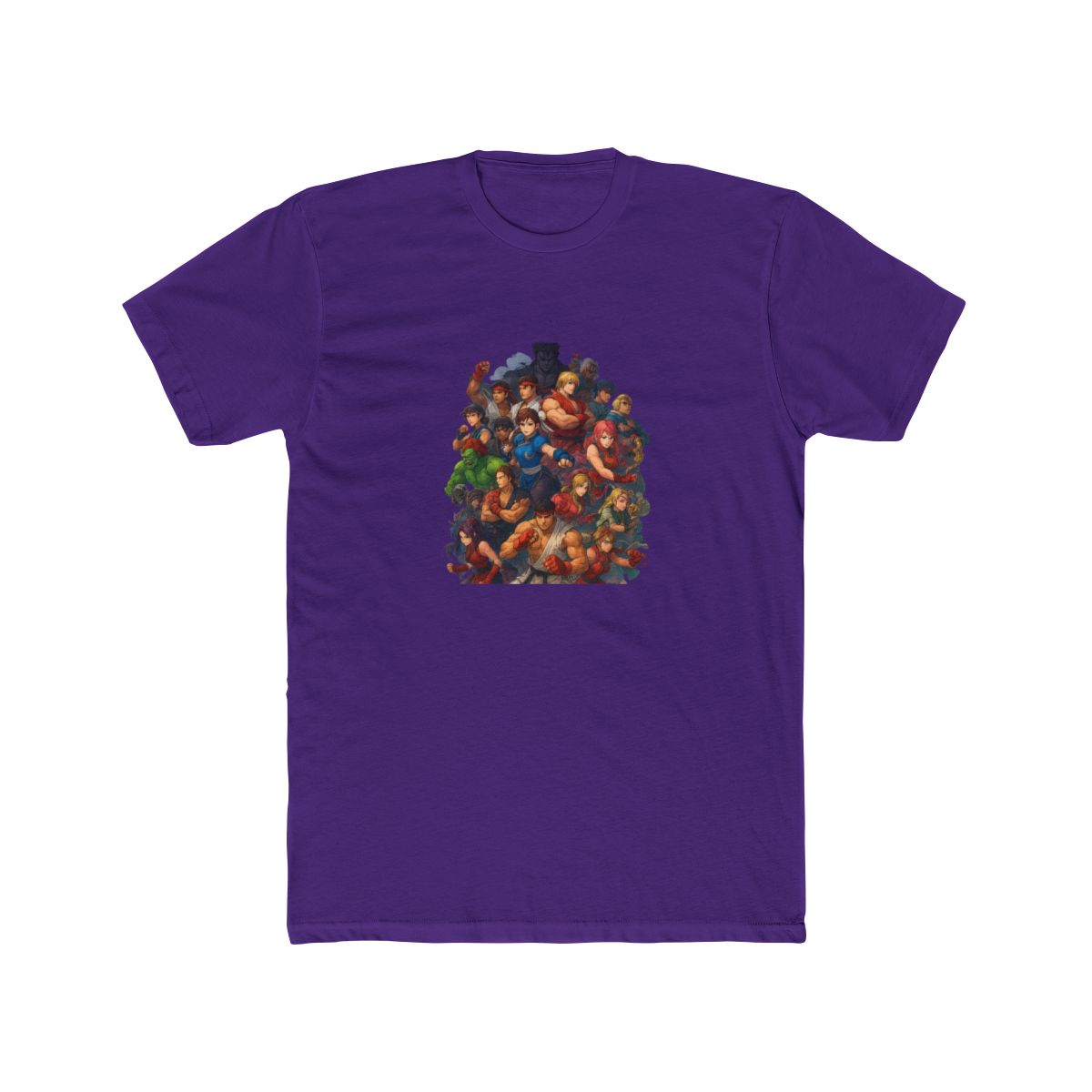 Street Fighter III 3rd Strike Cast T Shirt - alternate angle 3, merchandise