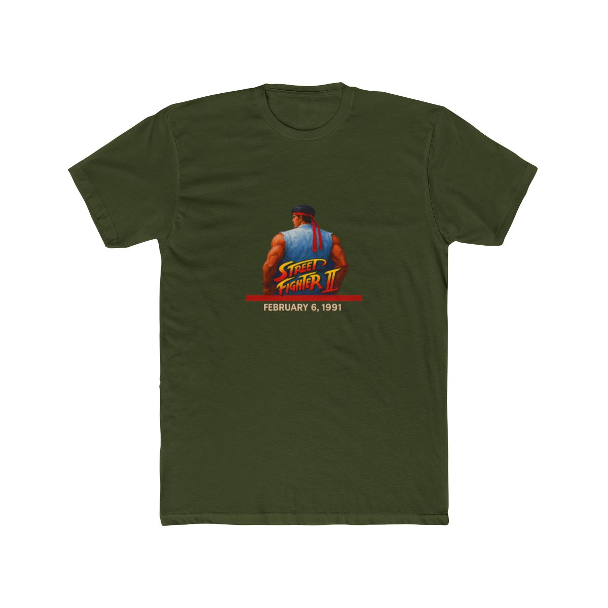 Street Fighter II Retro Arcade Gaming T Shirt - alternate angle 5, merchandise