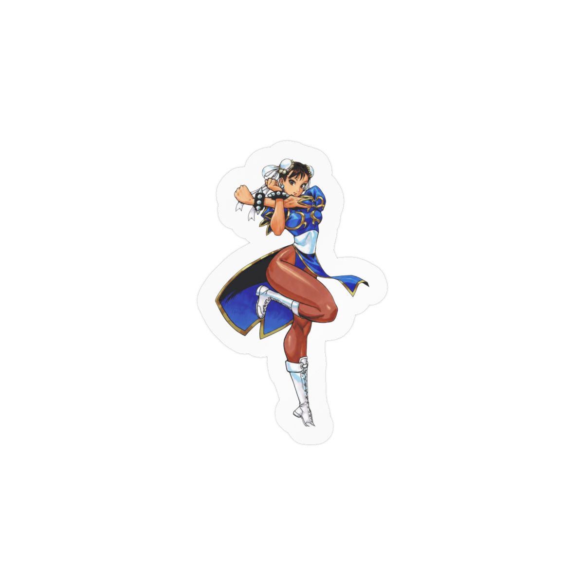 Chun Li Street Fighter Sticker | Bold Gaming Vinyl Decal - alternate angle 3, merchandise