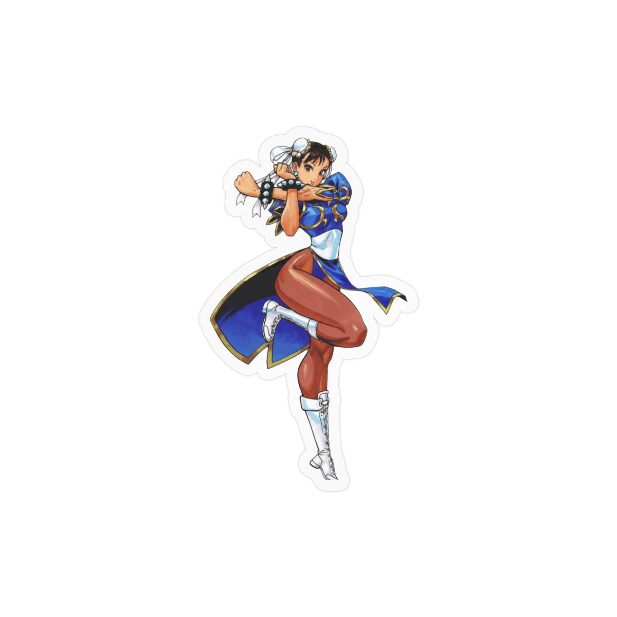 Chun Li Street Fighter Sticker | Bold Gaming Vinyl Decal - alternate angle 2, merchandise