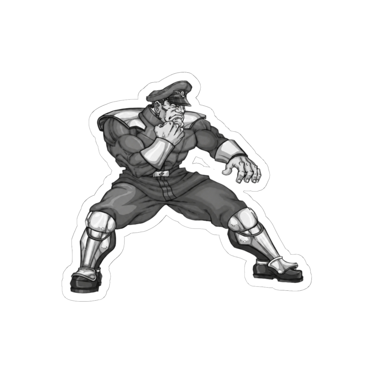 Mr. Bison Special Guest Fighter Bold Sticker | Vinyl Decal