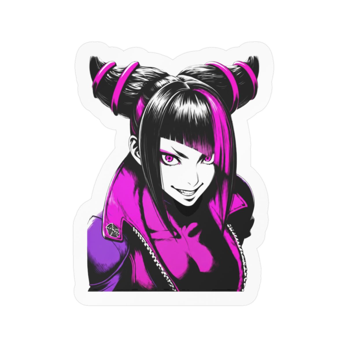 Juri Han Street Fighter Sticker | Bold Vinyl Decal