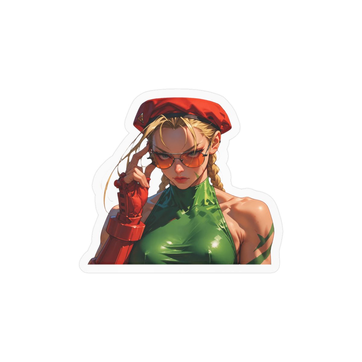 Cammy Street Fighter Sticker | Bold Gaming Vinyl Decal - Official Stickers merchandise