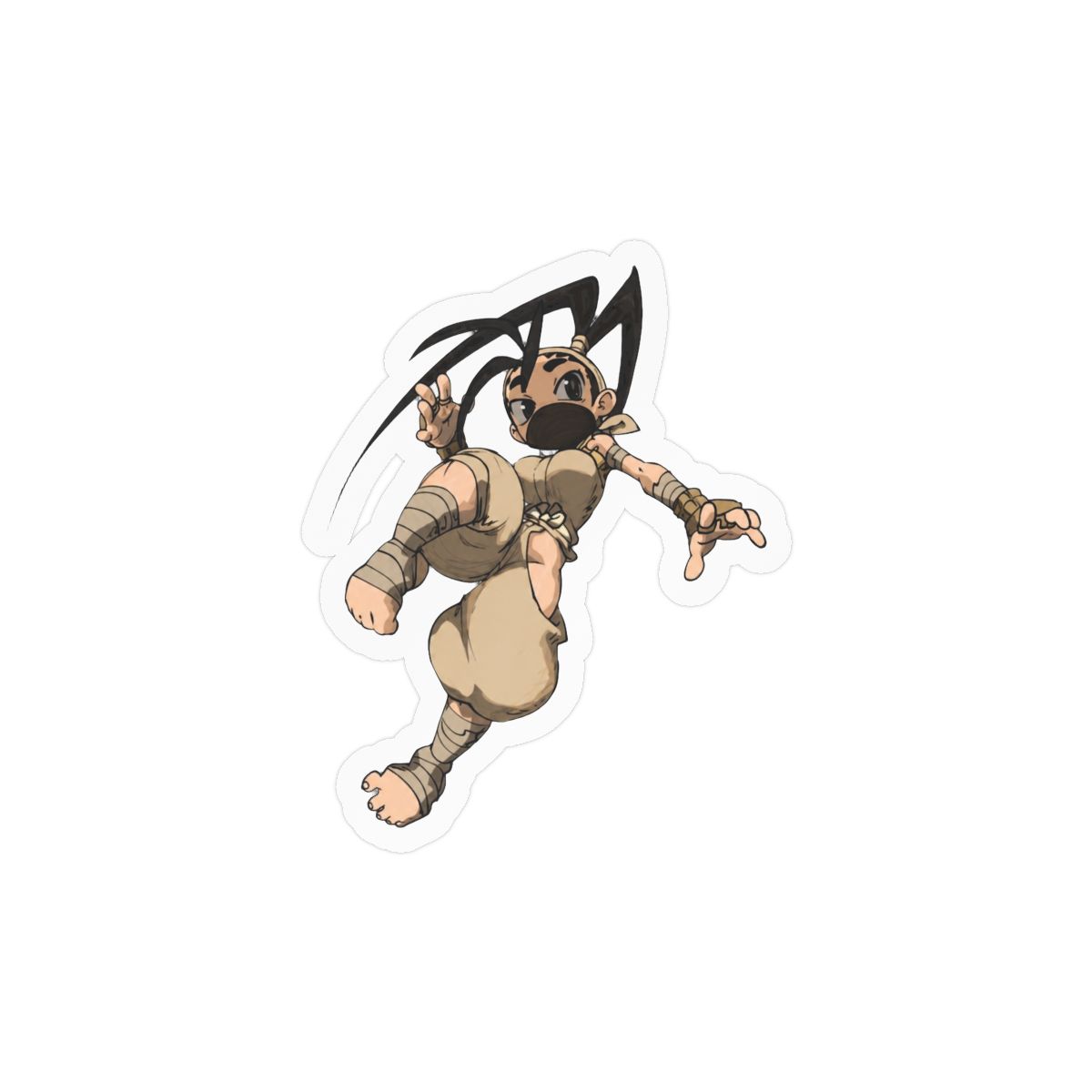 Ibuki Booki Cute Character Sticker | Fun Vinyl Decal - alternate angle 3, merchandise