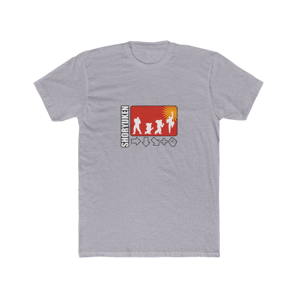 Classic Shoryuken Street Fighter T Shirt - Retro Gamer Gift - alternate angle 2, merchandise