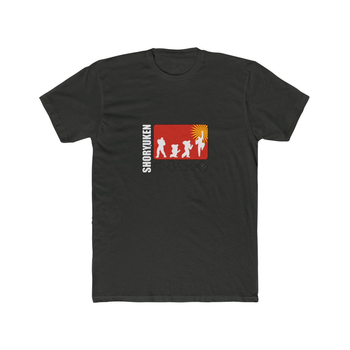 Classic Shoryuken Street Fighter T Shirt - Retro Gamer Gift - alternate angle 4, merchandise