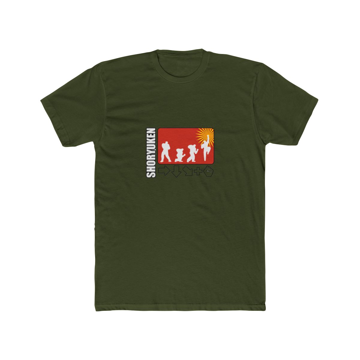 Classic Shoryuken Street Fighter T Shirt - Retro Gamer Gift - alternate angle 3, merchandise