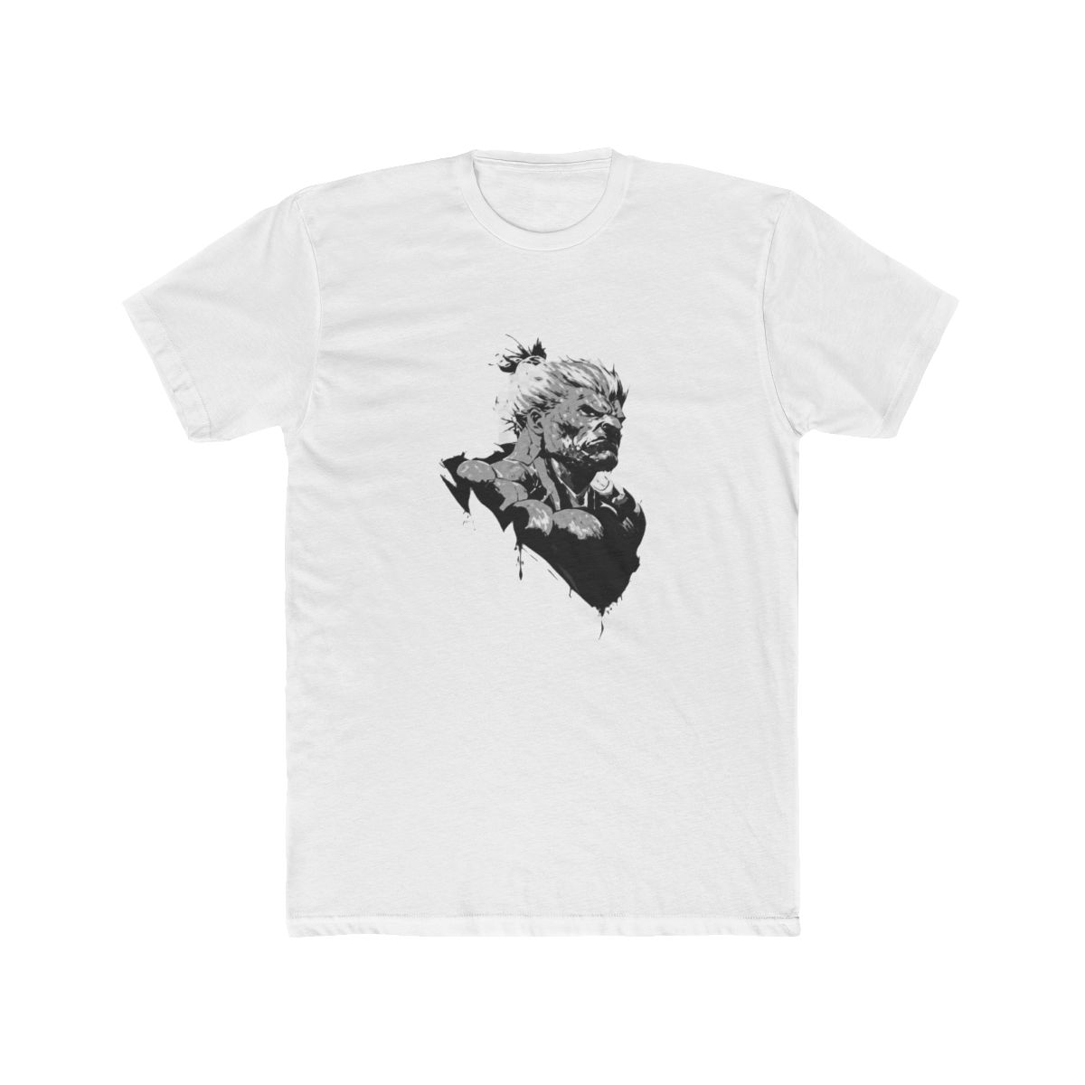 Monochrome Street Fighter: Akuma's Knightly FanAr - alternate angle 4, merchandise