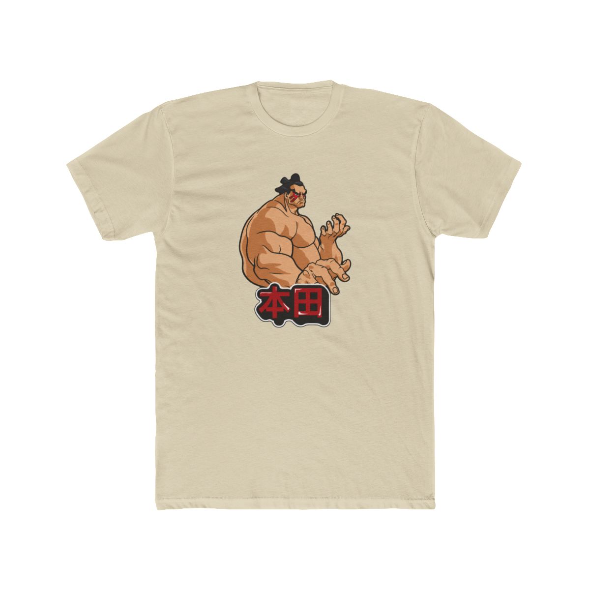 Powerful E. Honda Street Fighter T Shirt - alternate angle 4, merchandise
