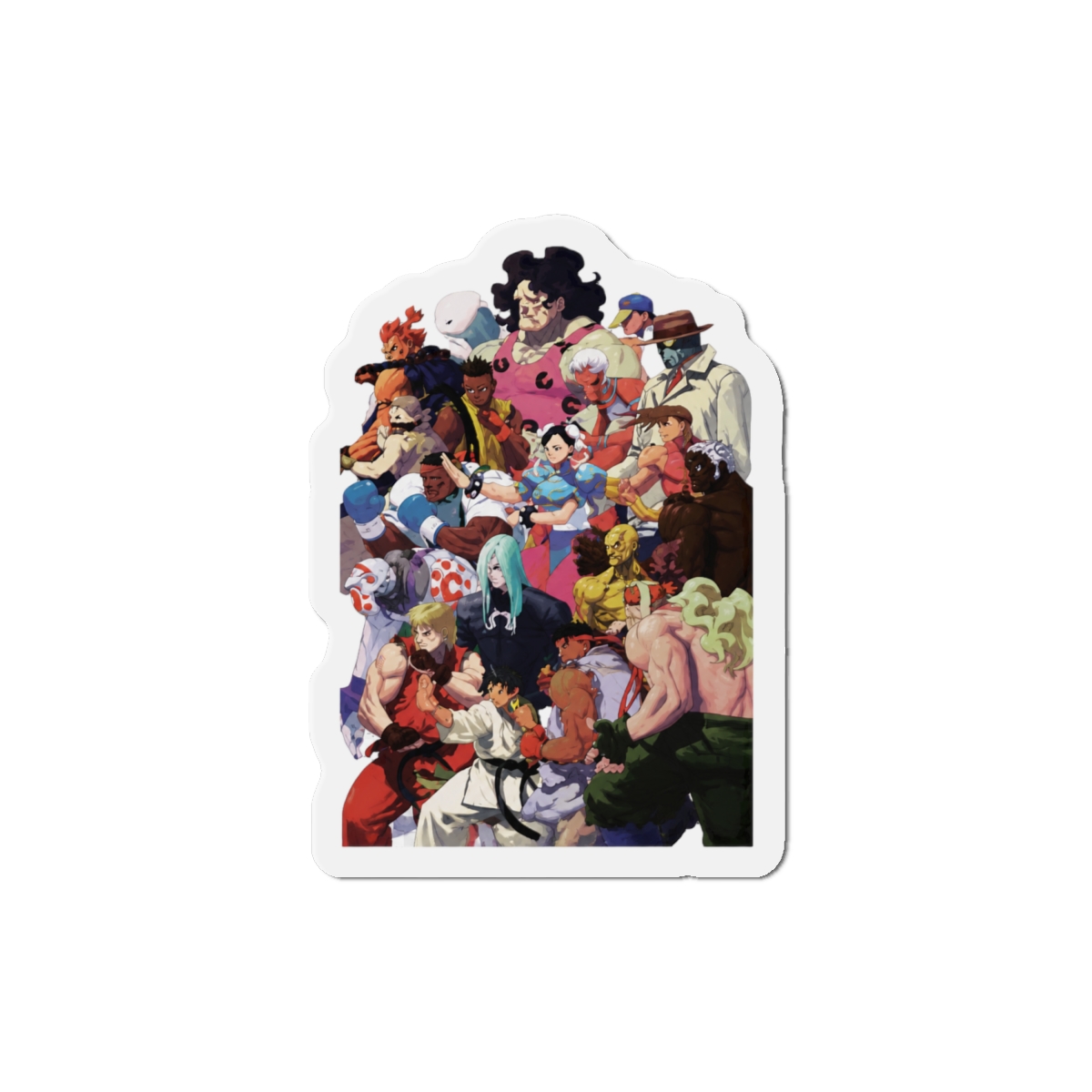 Street Fighter 3 Third Strike Cast Magnet - alternate angle 4, merchandise