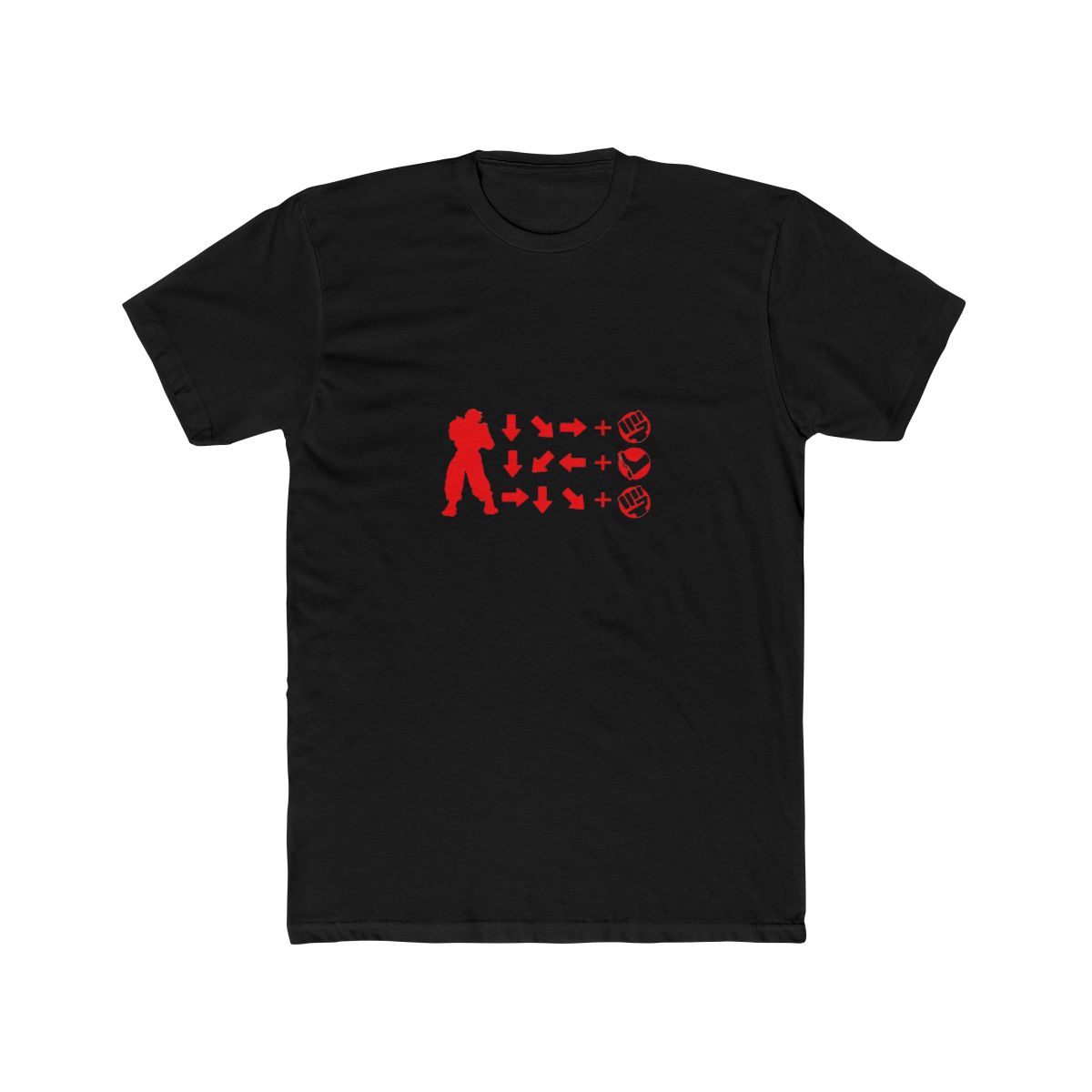 Street Fighter Moves - Ken Masters T Shirt