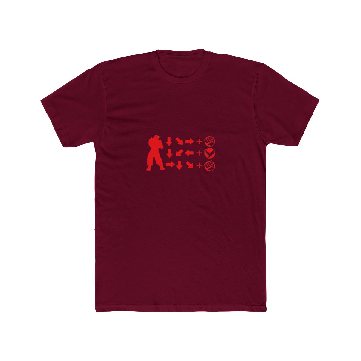 Street Fighter Moves - Ken Masters T Shirt - Official T-Shirts merchandise