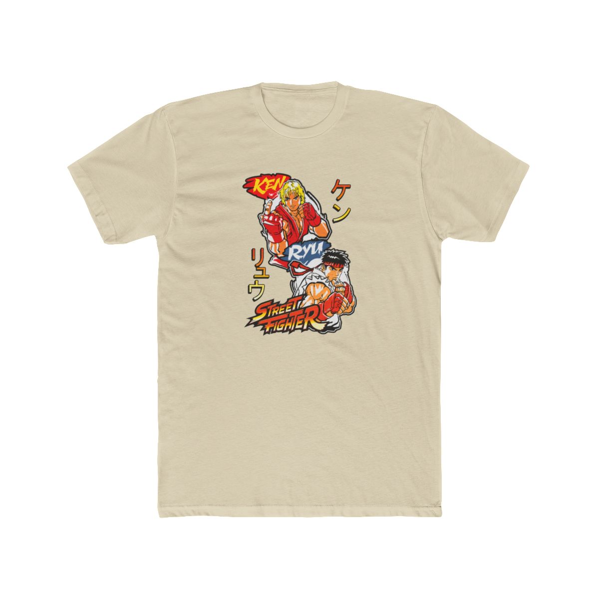 street fighter - Ryu & Ken T Shirt - alternate angle 5, merchandise