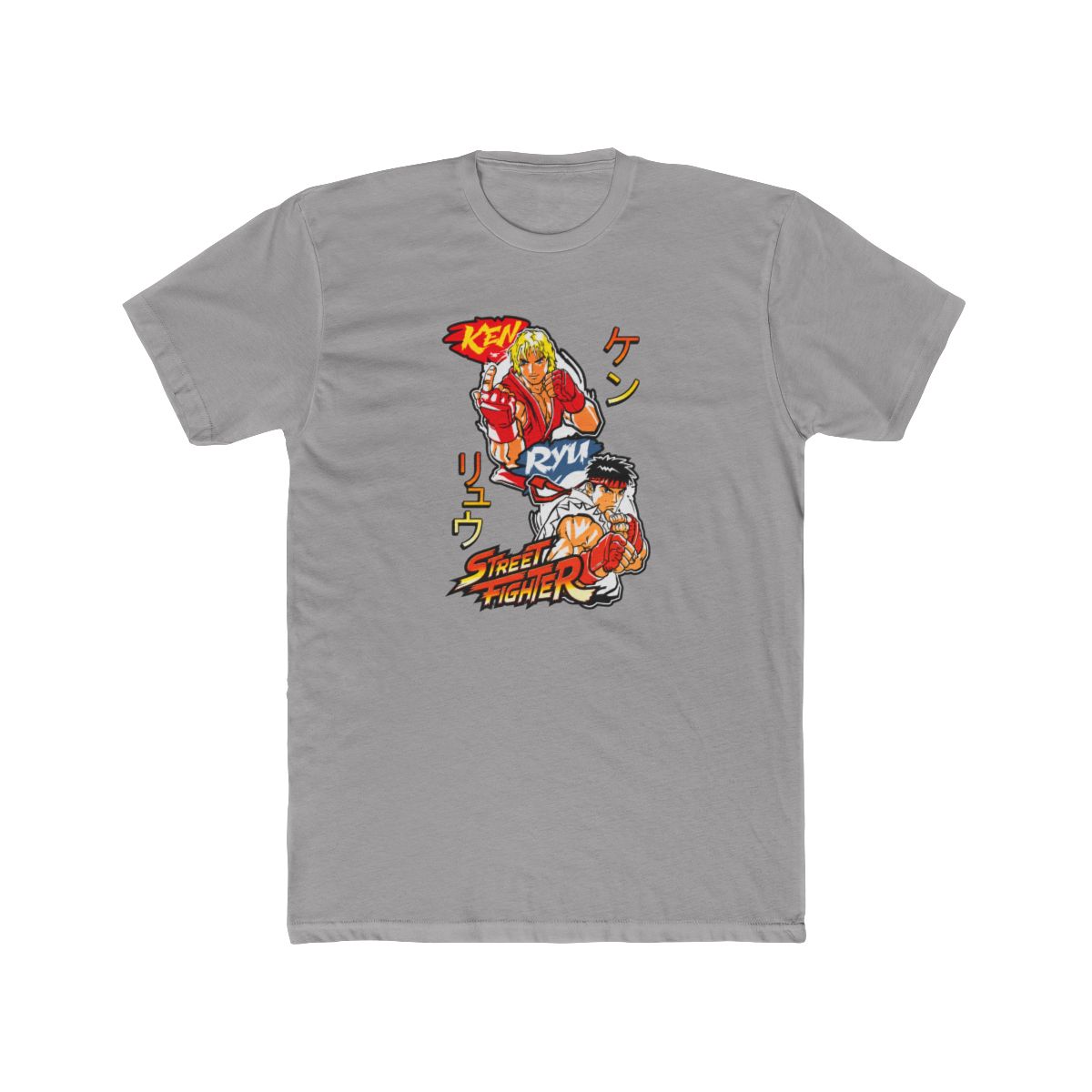 street fighter - Ryu & Ken T Shirt - alternate angle 2, merchandise