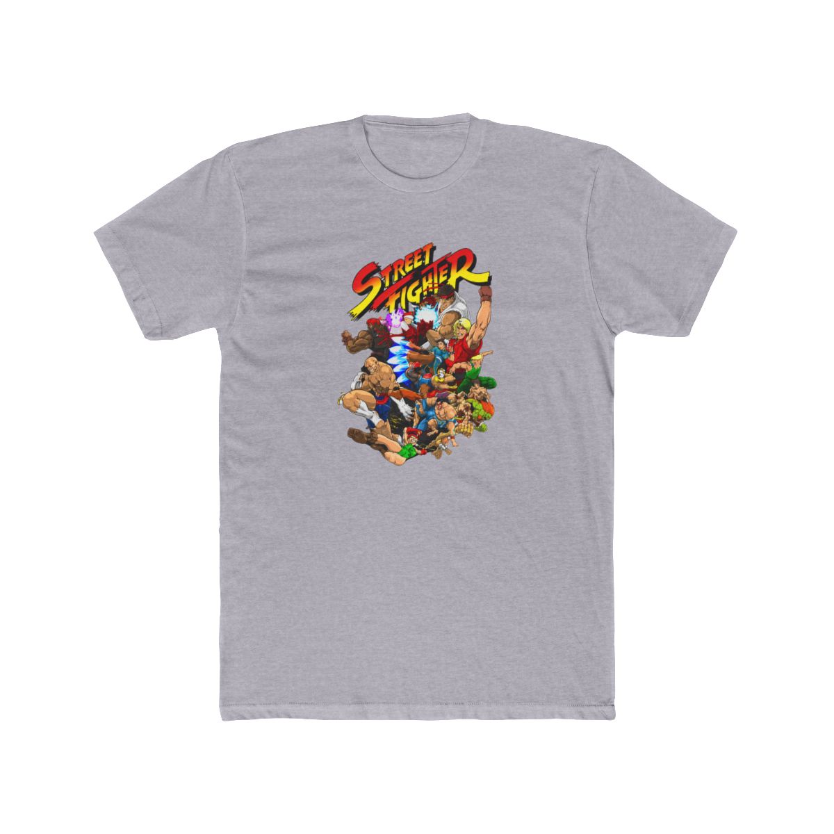 Super Street Fighter: World Warriors T Shirt - alternate angle 3, merchandise