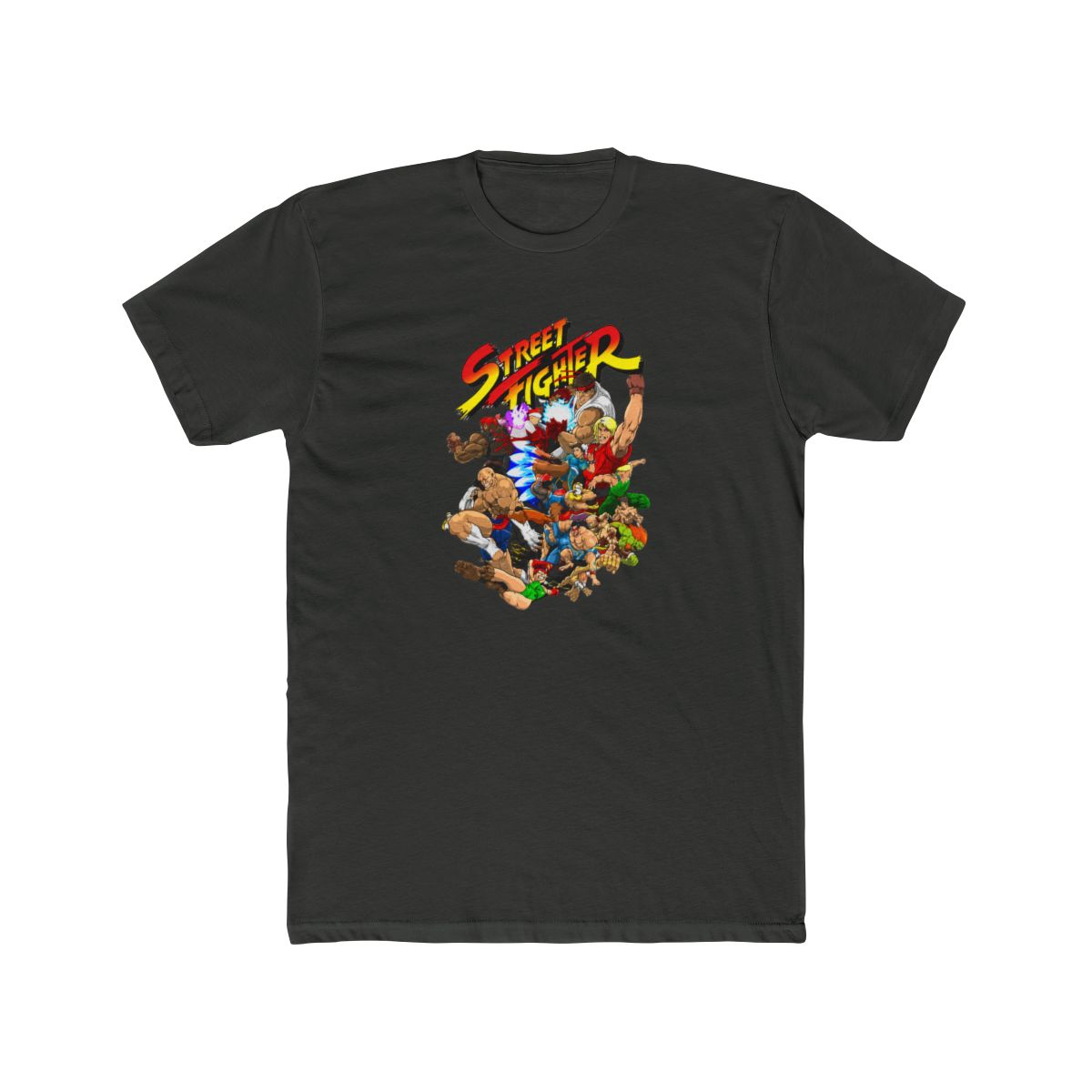 Super Street Fighter: World Warriors T Shirt - alternate angle 5, merchandise