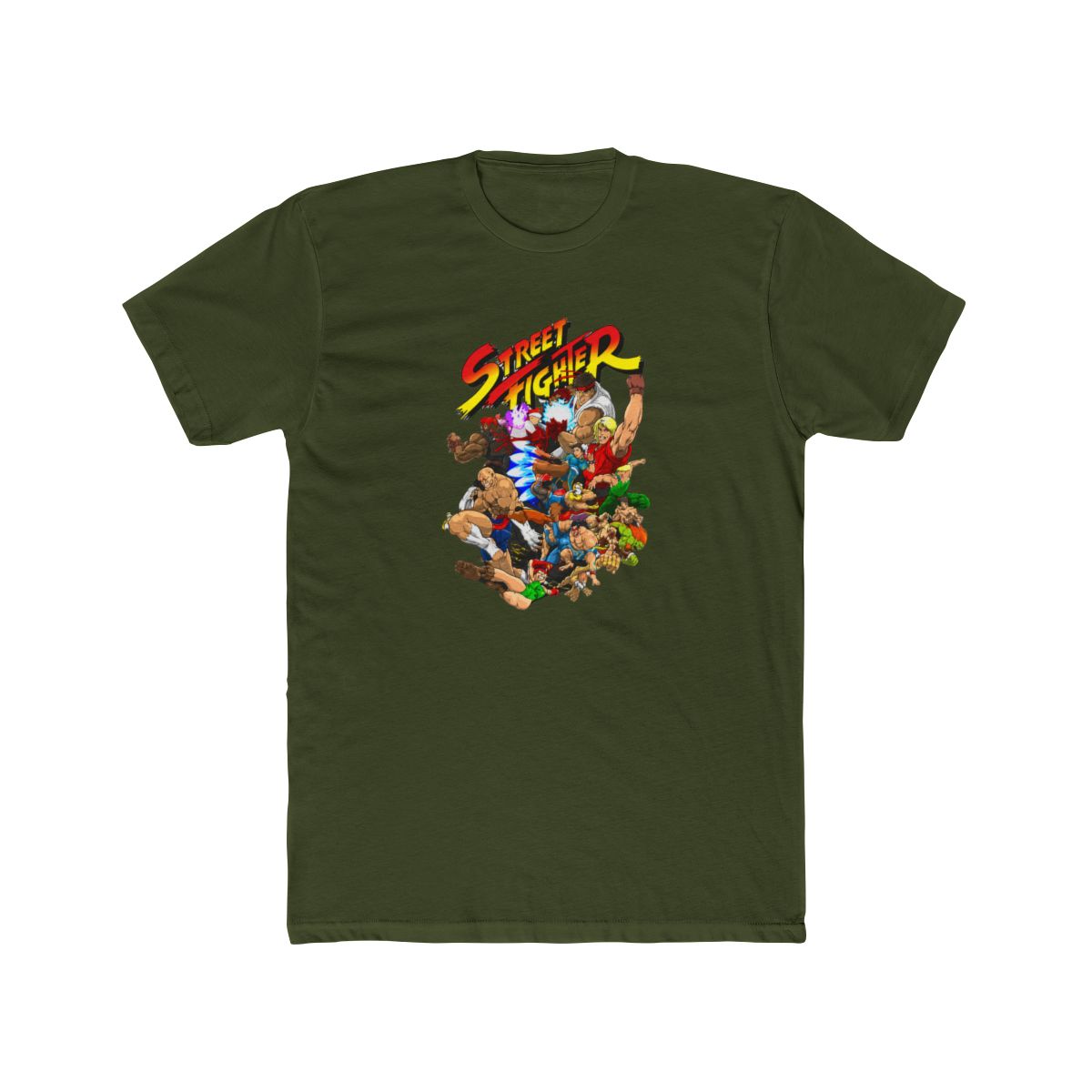 Super Street Fighter: World Warriors T Shirt - alternate angle 4, merchandise