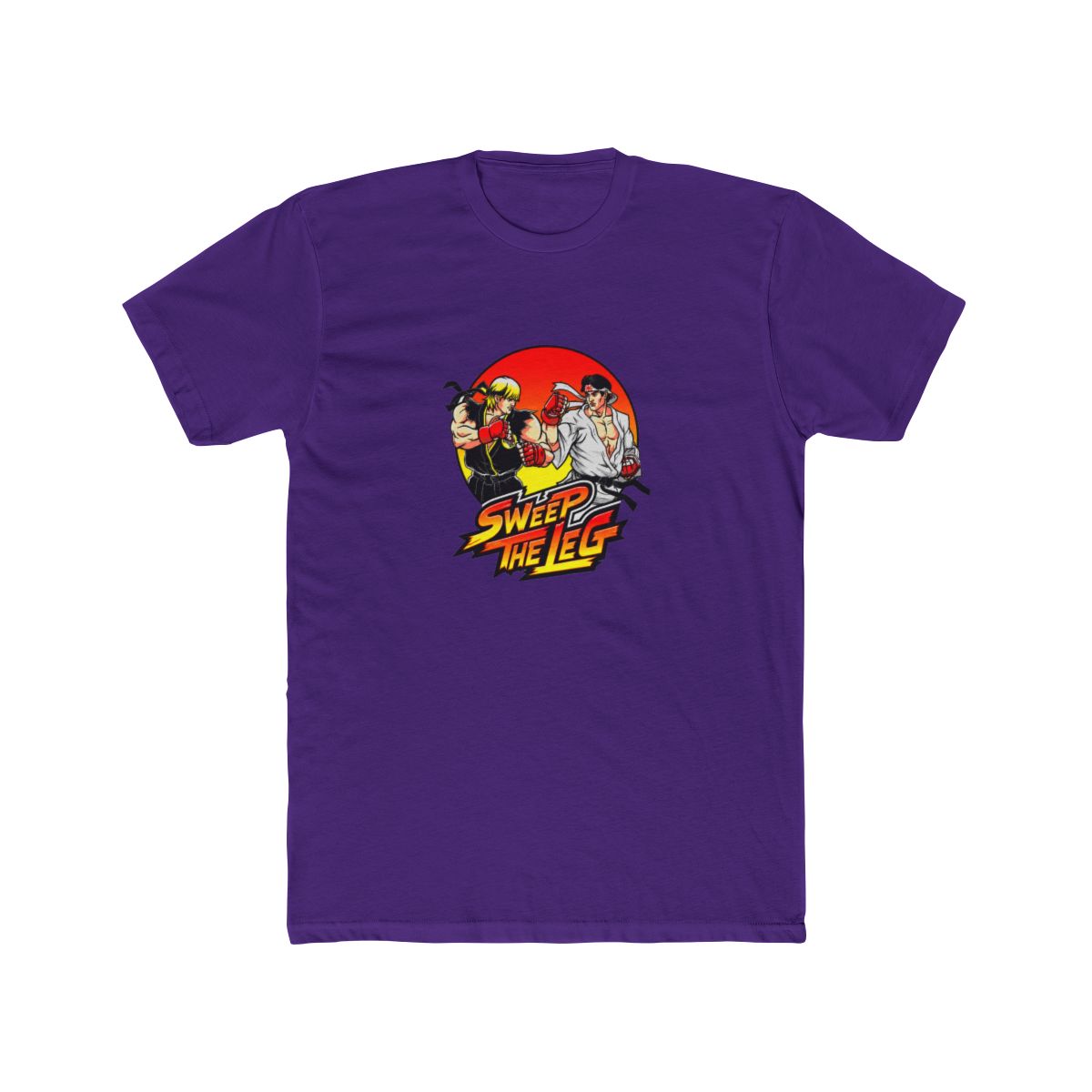 Street Fighter "Sweep the Leg" Unisex Tee - alternate angle 3, merchandise