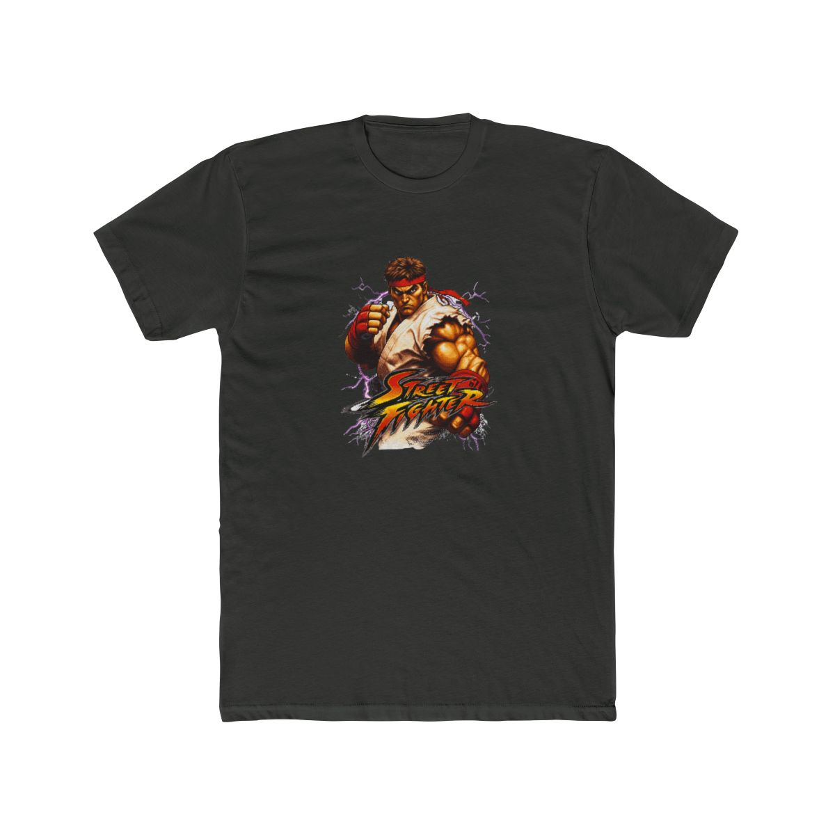 Street Fighter T Shirt - Retro Gaming Tee, Classic Arcade Apparel, Vintage Fighter Shirt - alternate angle 5, merchandise