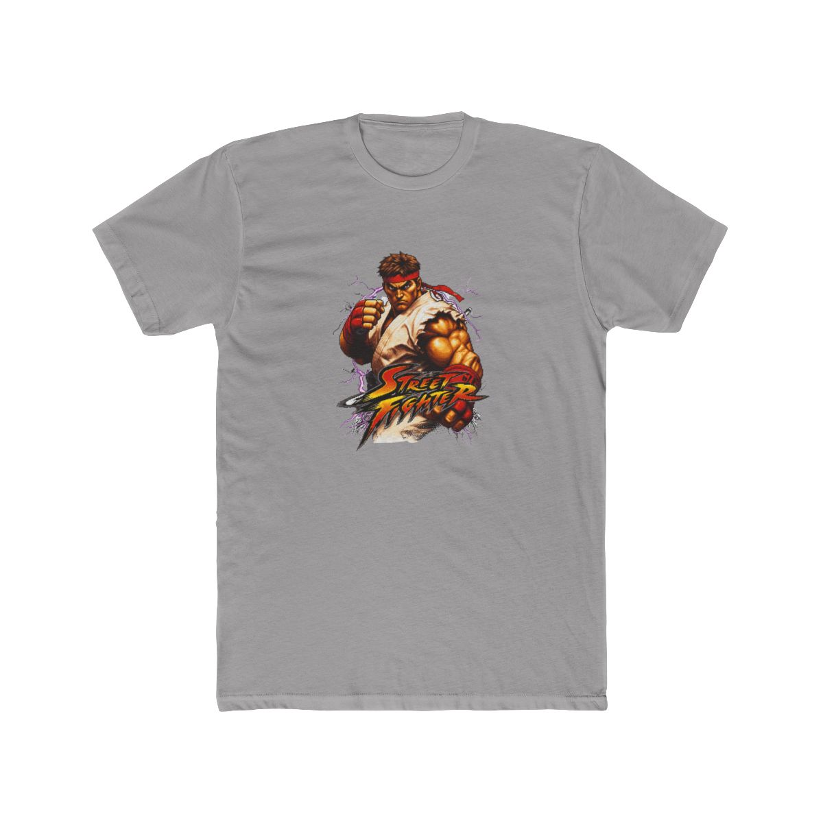 Street Fighter T Shirt - Retro Gaming Tee, Classic Arcade Apparel, Vintage Fighter Shirt - alternate angle 3, merchandise